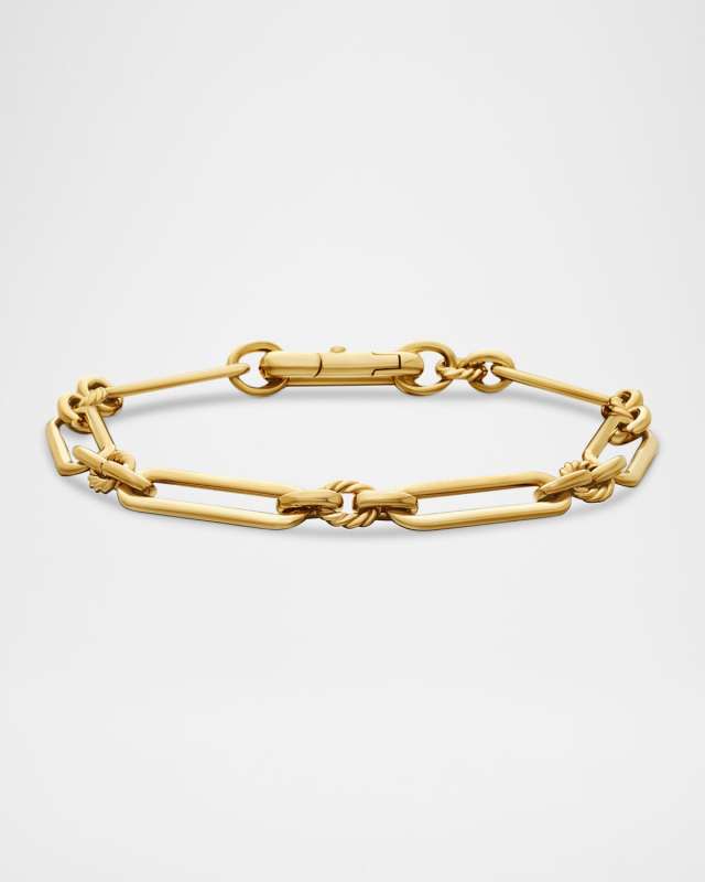 Lexington Chain Bracelet in 18K Gold, 6.5